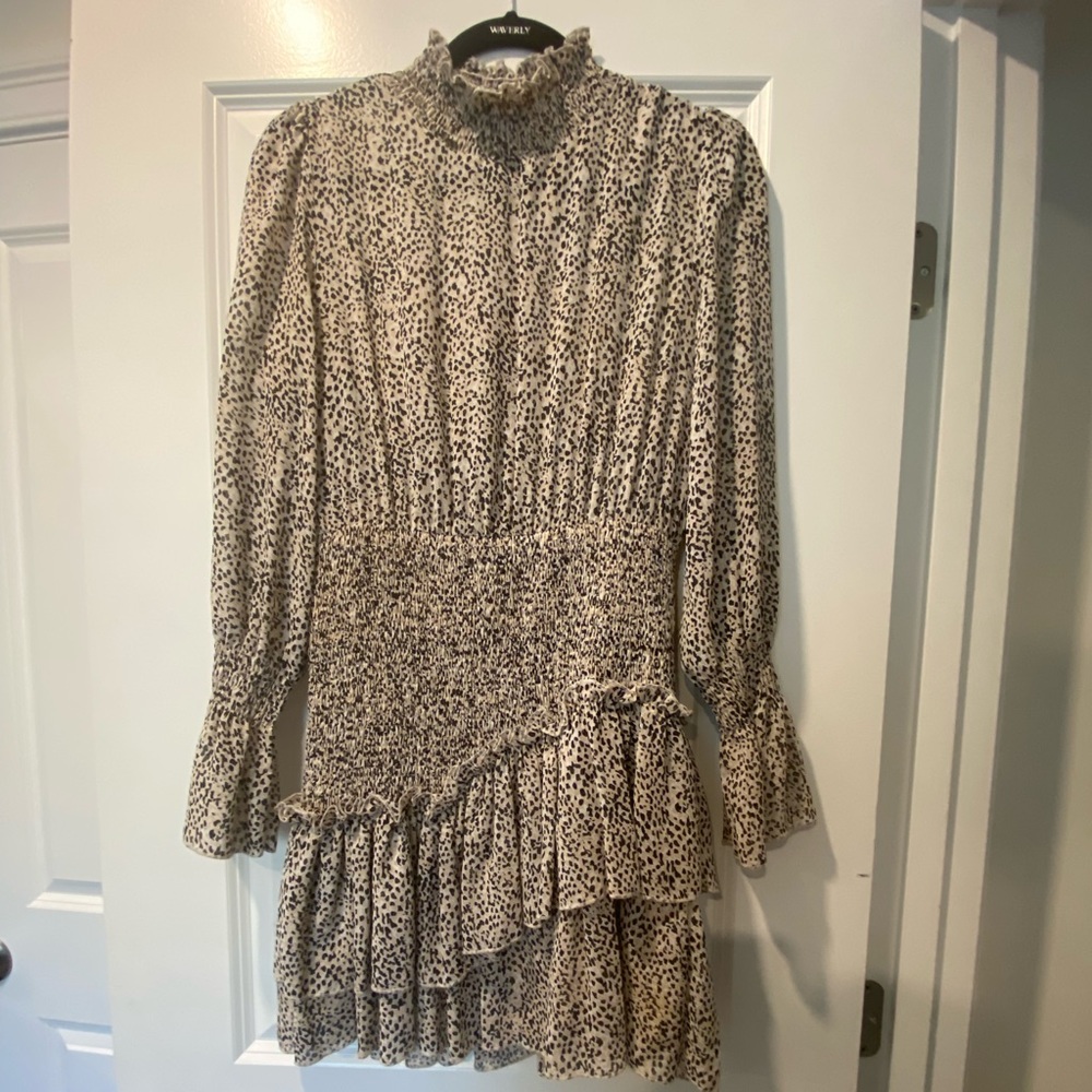 The vintage shop cheetah printed shift dress
